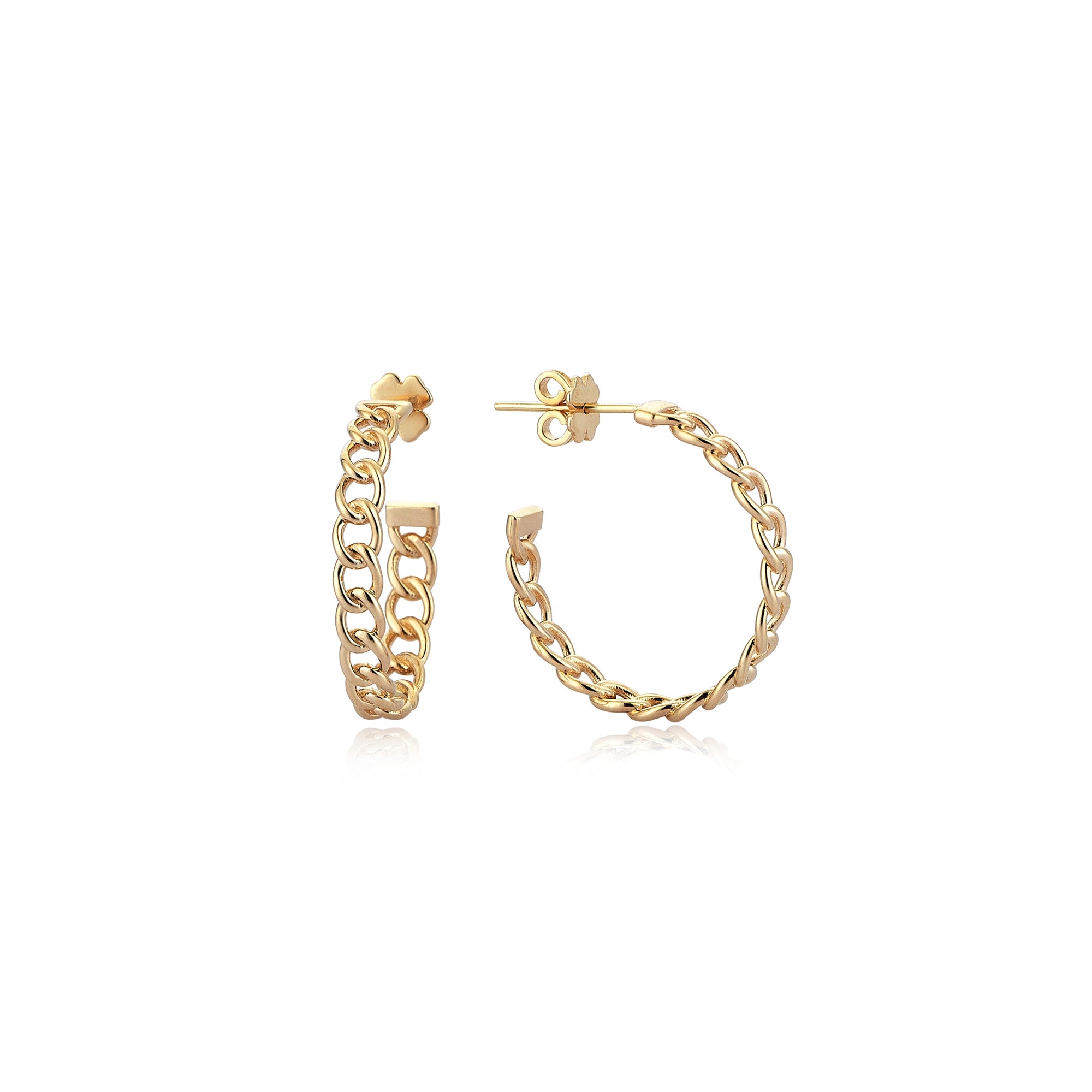 Zincir Altın Küpe / TR