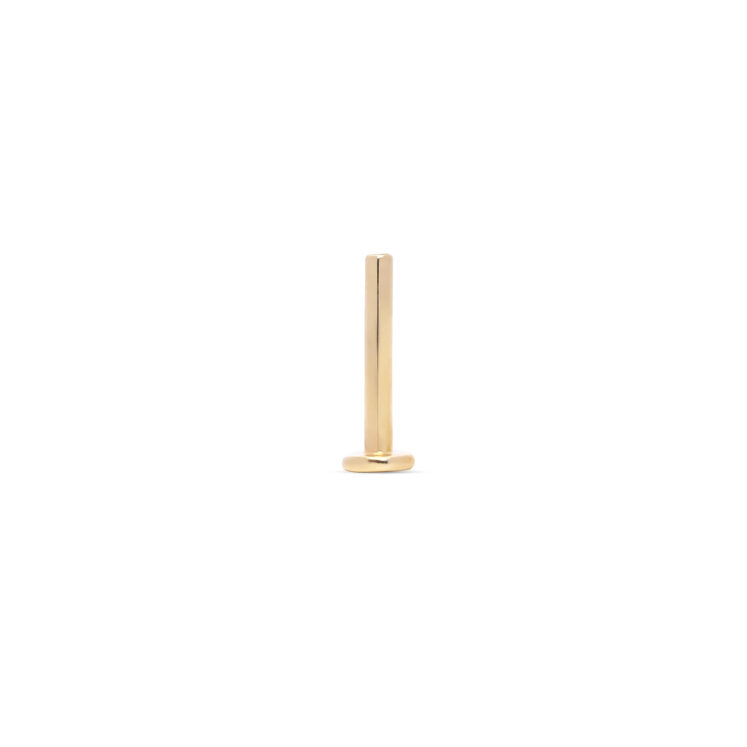 Piercing Kalın Altın Bar TR