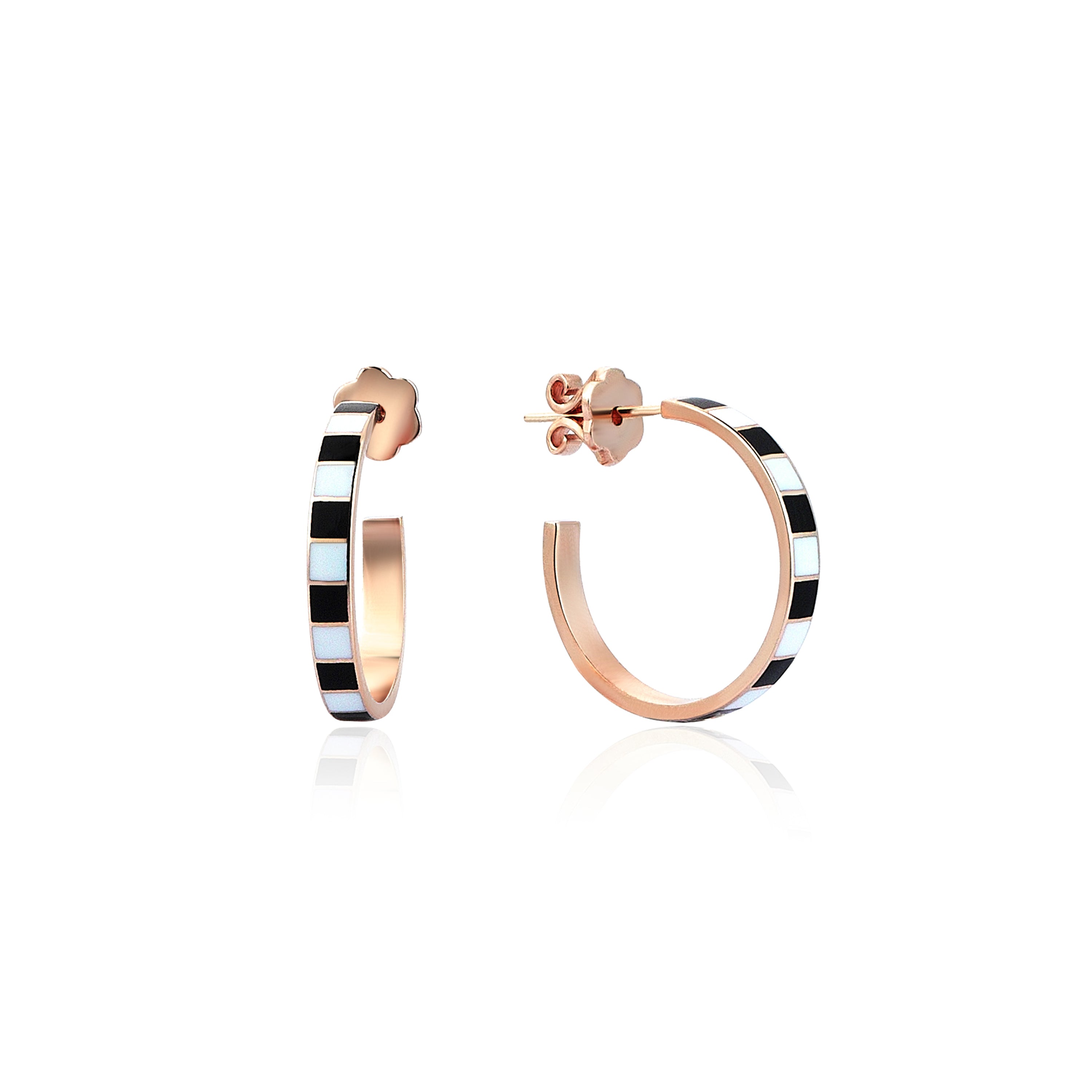 Octave Mini Altın Küpe Rose Altın / TR