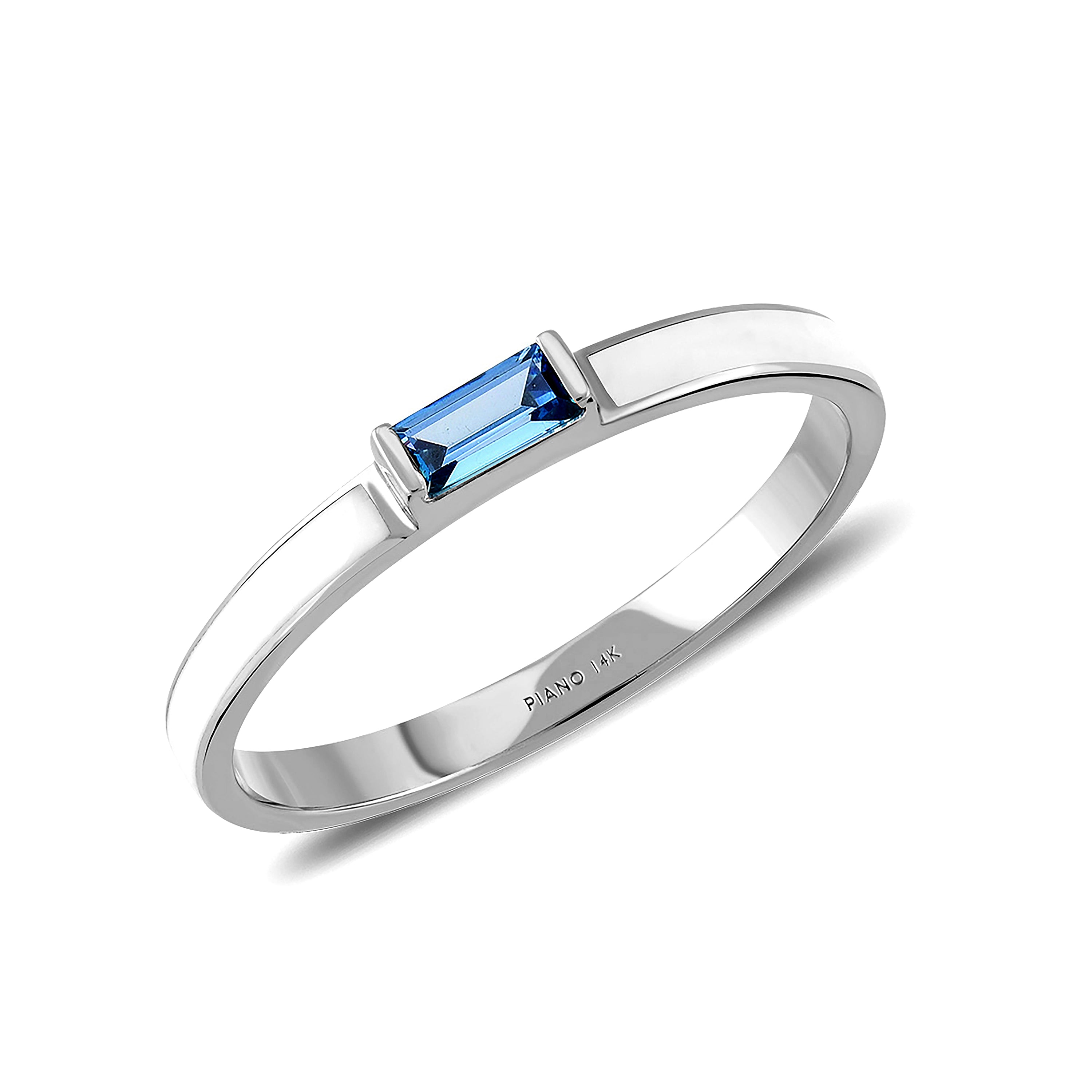 Dolce Mine Yatay Altın Yüzük Rose Altın / TR