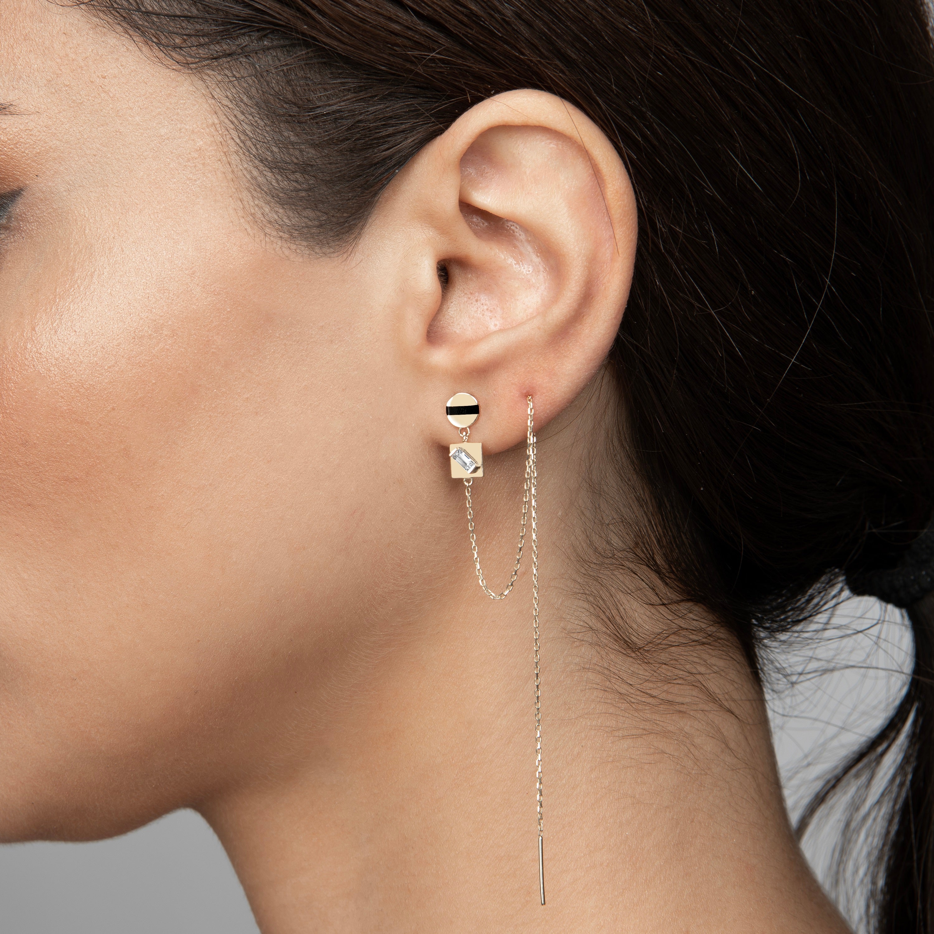 Vivaldi Mineli Küpe Rose Altın / TR