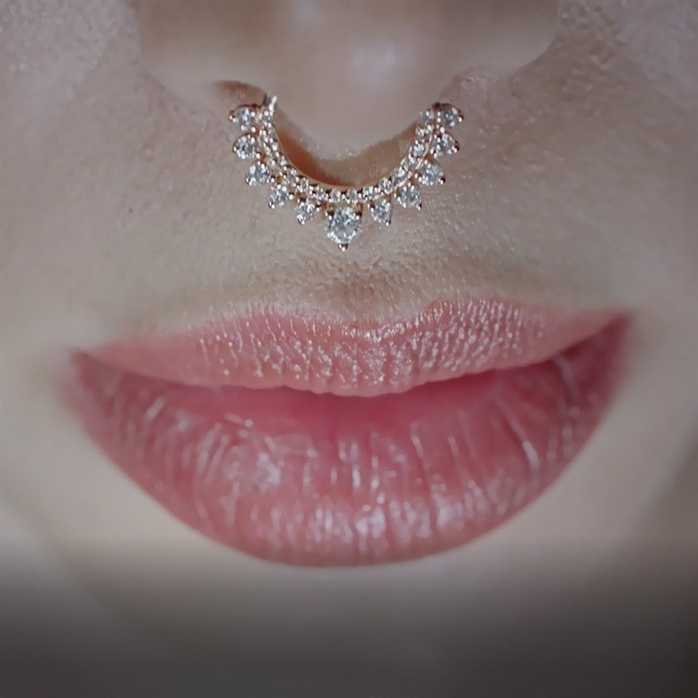 Vega Halka Sıra Pırlanta Piercing / TR