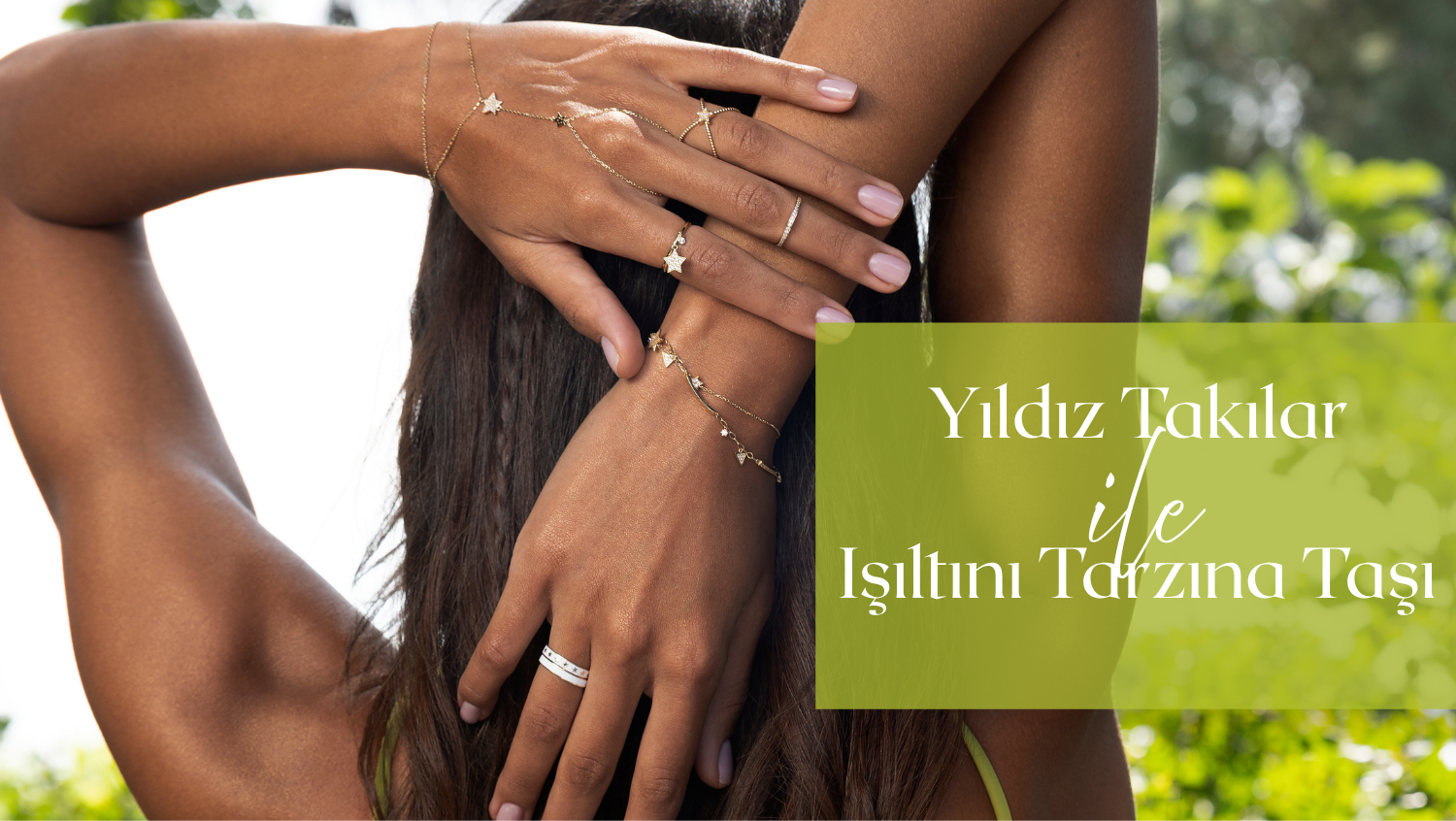 Yıldız Detaylı Altın Takılar ile Işıltını Tarzına Taşı