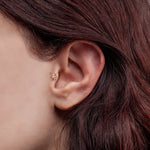 Örümcek Altın Piercing Rose Altın /  TR
