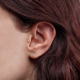 Örümcek Altın Piercing Rose Altın /  TR