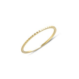 Textured Gold Knuckle Ring