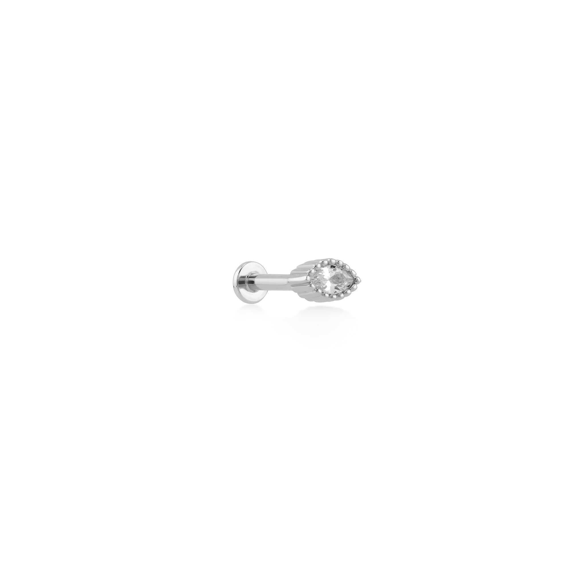Marquise Eye Diamond Piercing