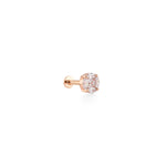 İkonik Karma Pırlanta Piercing / Rose Altın