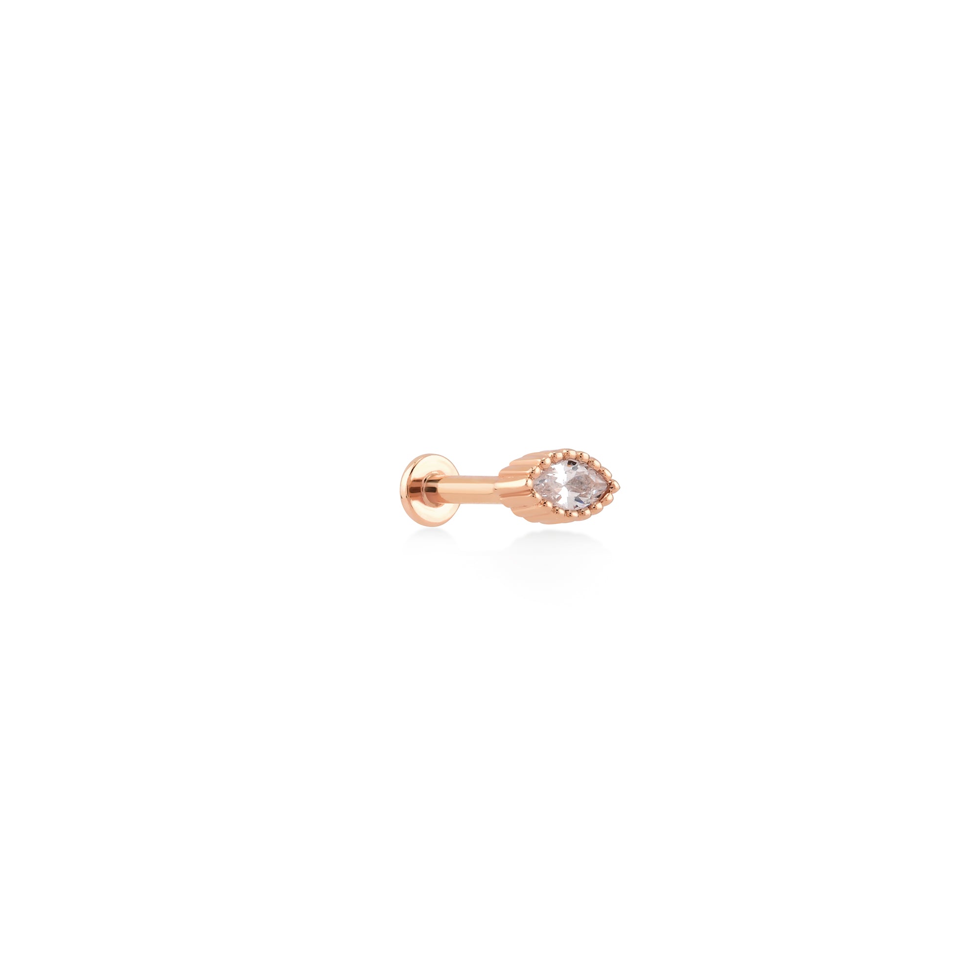 Marquise Eye Diamond Piercing