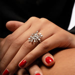 Best Friend 1.37 ct Jennifer Pırlanta Yüzük / 18 Ayar Beyaz Altın