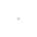 Tek Taş 0.02 ct Pırlanta Hızma / 14 Ayar Sarı Altın 2