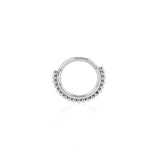 Dorika Ball Detailed Gold Hoop Piercing (16mm)