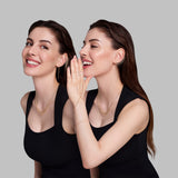 Sıra Taşlı Altın Küpe
