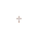 0.06 ct Haç Pırlanta Piercing