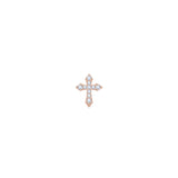 0.06 ct Haç Pırlanta Piercing