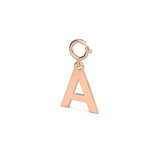 Letters Harf Altın Charm Rose Altın / TR