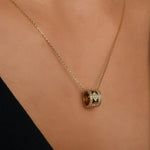 Champs-Elisées (Şanzelize) Altın Kolye / 14 Ayar Sarı Altın