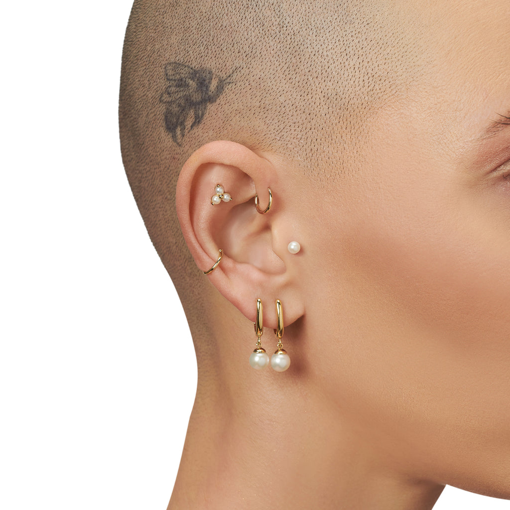 14 Ayar Altın Halka Piercing (10mm)