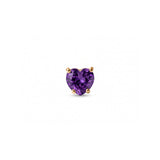 Asymmetrical Baguette Stone Gold Piercing
