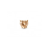 Asymmetrical Baguette Stone Gold Piercing