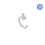 Latte Marquise Stone Gold Relax Piercing