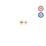 Пирсинг козелка Gusto Premium Quadruple Harmony Diamond