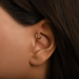 Orion Üç Taşlı Halka Piercing