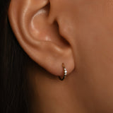 Orion Üç Taşlı Halka Piercing