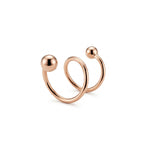 Toplu Sarmal Altın Piercing / 14 Ayar Rose Altın