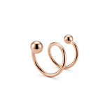 Toplu Sarmal Altın Piercing / 14 Ayar Rose Altın