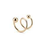 Toplu Sarmal Altın Piercing / 14 Ayar Sarı Altın