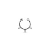 Серьга-кафф Dorika Layered Dangle Gold Hoop с объемной компрессией