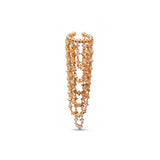 Waterfall Taşlı Sallantılı Altın Halka Earcuff