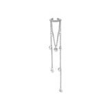 Dorika Layered Dangle Gold Hoop Earcuff with Bulk Compression