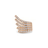Wing Taşlı Altın Earcuff