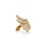 Wing Taşlı Altın Earcuff
