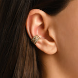 Trieste Yedigün Altın Earcuff / 14 Ayar Altın