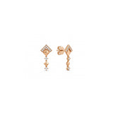 Eye Marquis Stone Single Gold Earring