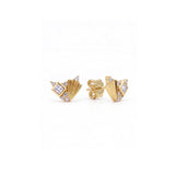 Eye Marquis Stone Single Gold Earring