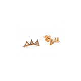 Eye Marquis Stone Single Gold Earring