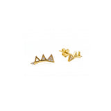 Eye Marquis Stone Single Gold Earring