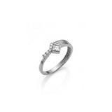 Axis Stone Gold Cuff Ring