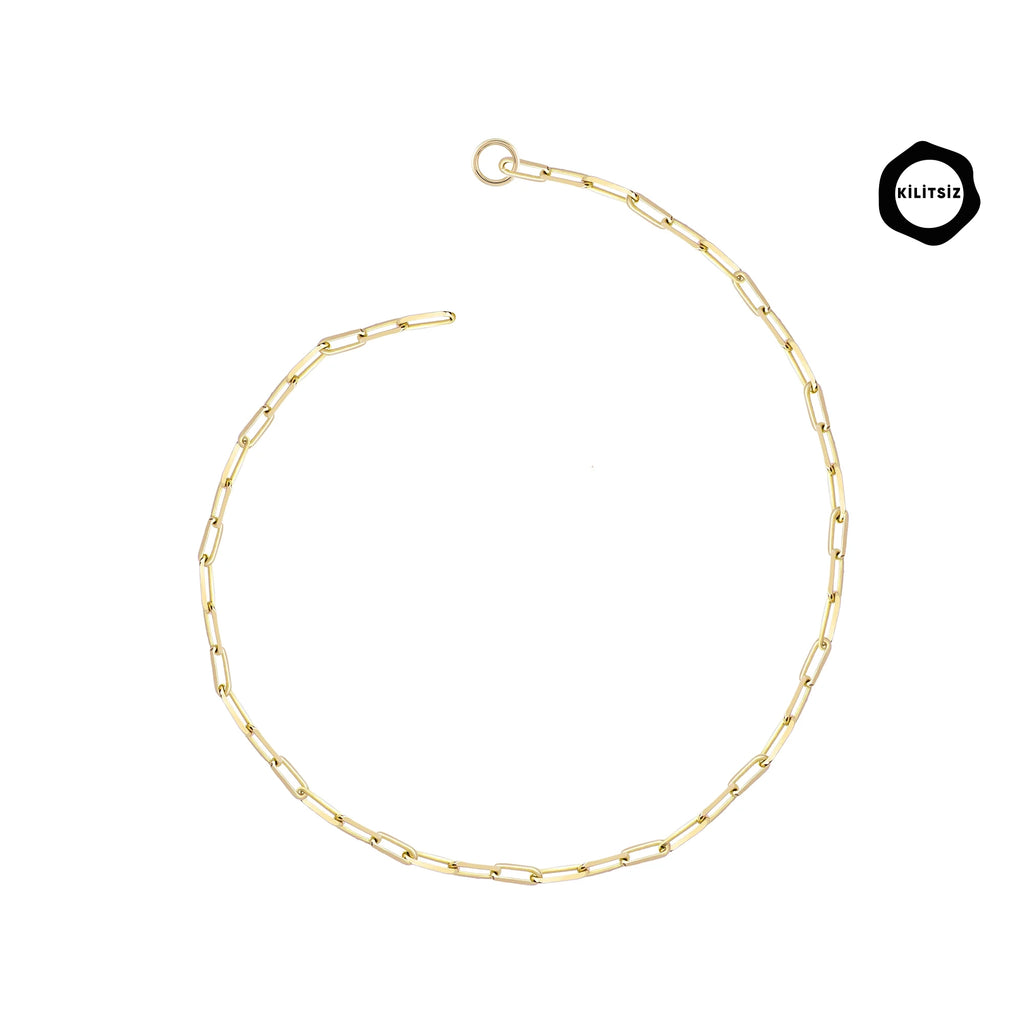 Infinity Link Chain Gold Bracelet