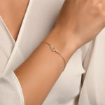 Yılan Taşlı Altın Bileklik / 14 Ayar Sarı Altın