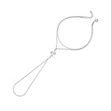 Yılan Taşlı Altın Şahmeran / 14 Ayar Beyaz Altın