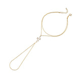 Yılan Taşlı Altın Şahmeran / 14 Ayar Sarı Altın