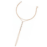 Karo Sıralı Taşlı Altın Şahmeran