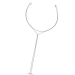 Toptop Sıralı Dizilim Altın Şahmeran / 14 Ayar Beyaz Altın