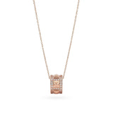 Champs-Elisées (Şanzelize) Altın Kolye / 14 Ayar Rose Altın