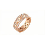 Champs-Elisées (Şanzelize) Altın Yüzük/ 14 Ayar Rose Altın